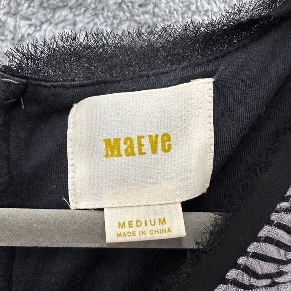 Anthropologie Maeve Medium Gray Fit And Flair Dress Summer Evening Comfortable - Picture 3 of 10